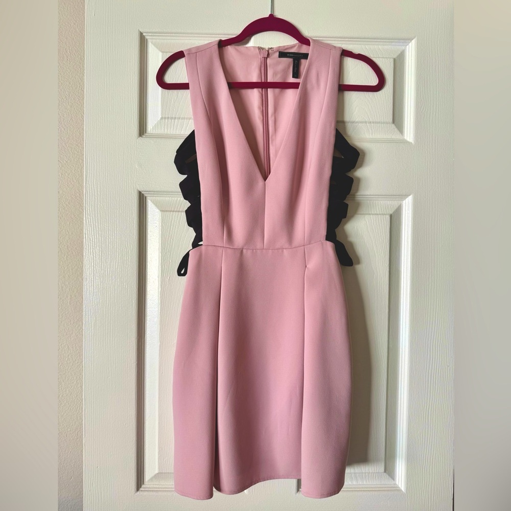 BCBG MaxAzria Pink Mini Dress